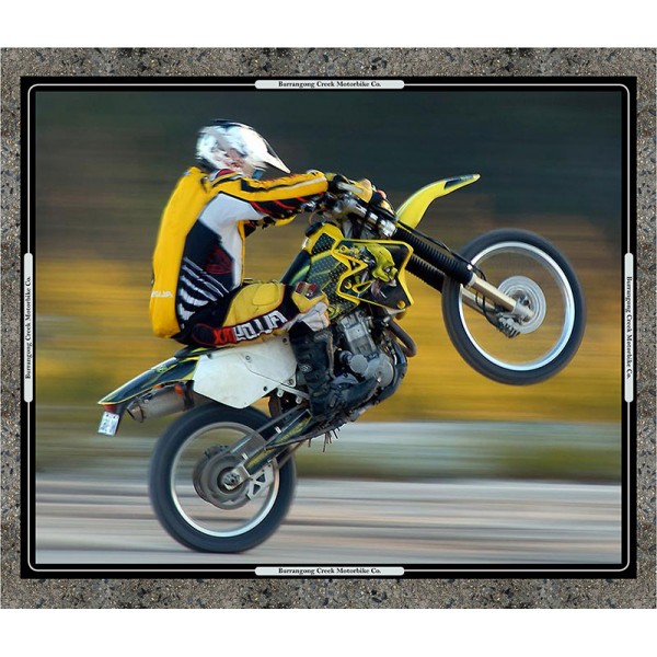 Burrangong Creek Motorbike Bike Panel - Click Image to Close